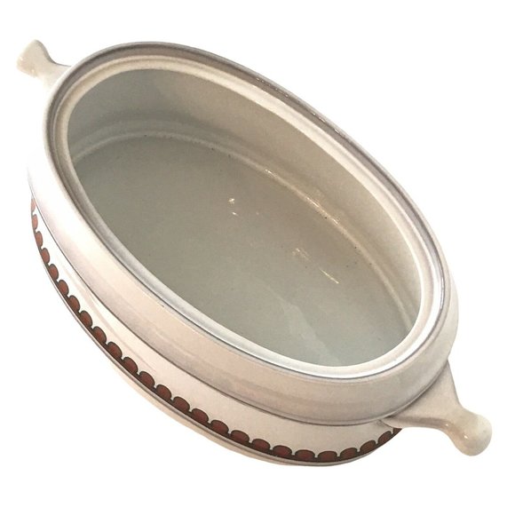 MCM Dutch Oven Soup Tureen Stock Pot 1957 Bavaria Germany Goebel 11" Casserole - Picture 6 of 8